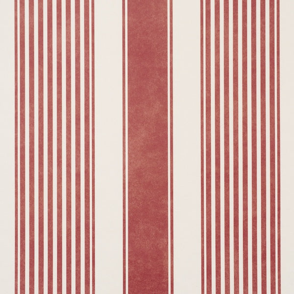 SCHUMACHER  STRIPED WALLCOVERINGS SUMMERVILLE STRIPE   Currant   - 5018140