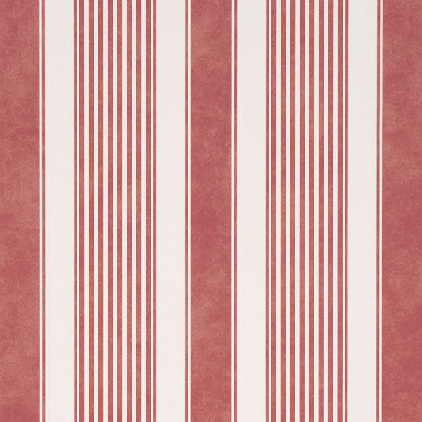 SCHUMACHER  STRIPED WALLCOVERINGS SUMMERVILLE STRIPE   Currant   - 5018140