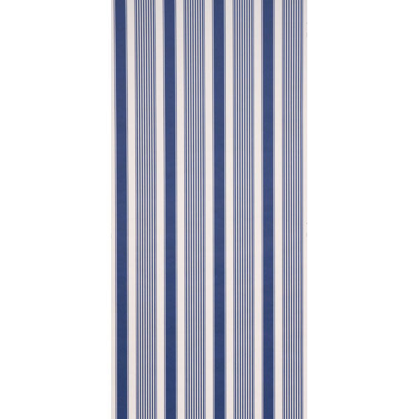 SCHUMACHER  STRIPED WALLCOVERINGS SUMMERVILLE STRIPE   Indigo   - 5018141