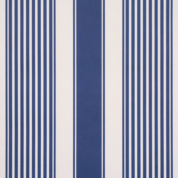 SCHUMACHER  STRIPED WALLCOVERINGS SUMMERVILLE STRIPE   Indigo   - 5018141