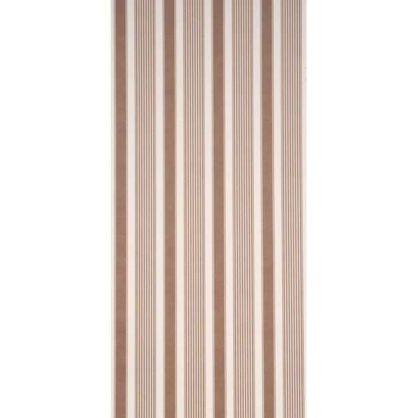 SCHUMACHER  STRIPED WALLCOVERINGS SUMMERVILLE STRIPE   Umber   - 5018142