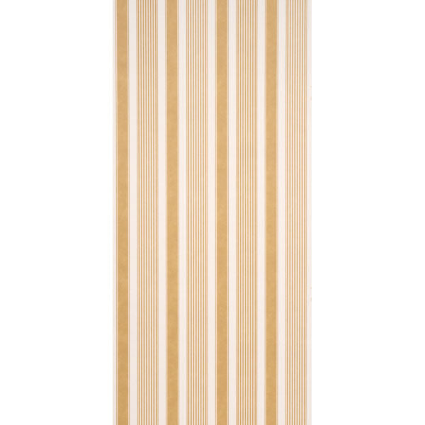 SCHUMACHER  STRIPED WALLCOVERINGS SUMMERVILLE STRIPE   Ochre   - 5018143