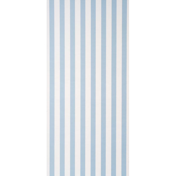 SCHUMACHER  STRIPED WALLCOVERINGS LOUISE STRIPE   Blue   - 5018150