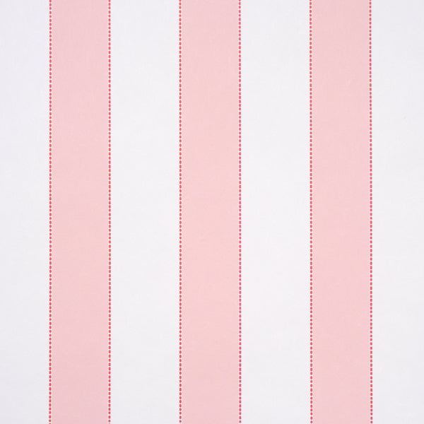 SCHUMACHER  STRIPED WALLCOVERINGS LOUISE STRIPE   Rose   - 5018153