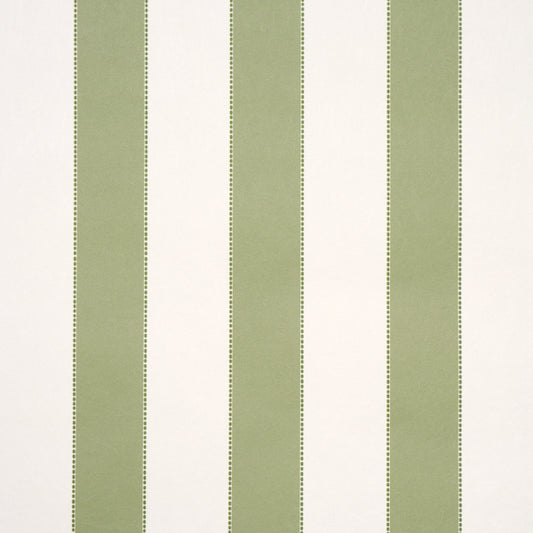 SCHUMACHER  STRIPED WALLCOVERINGS LOUISE STRIPE   Moss   - 5018155