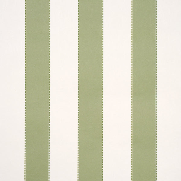 SCHUMACHER  STRIPED WALLCOVERINGS LOUISE STRIPE   Moss   - 5018155