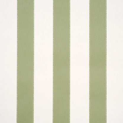 SCHUMACHER  STRIPED WALLCOVERINGS LOUISE STRIPE   Moss   - 5018155