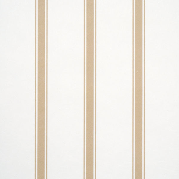 SCHUMACHER  STRIPED WALLCOVERINGS WESTERLY STRIPE   Wheat   - 5018160