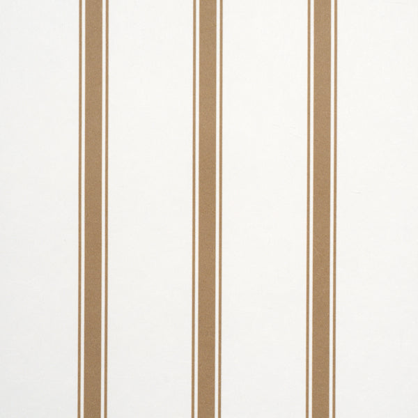 SCHUMACHER  STRIPED WALLCOVERINGS WESTERLY STRIPE   Burlap   - 5018161