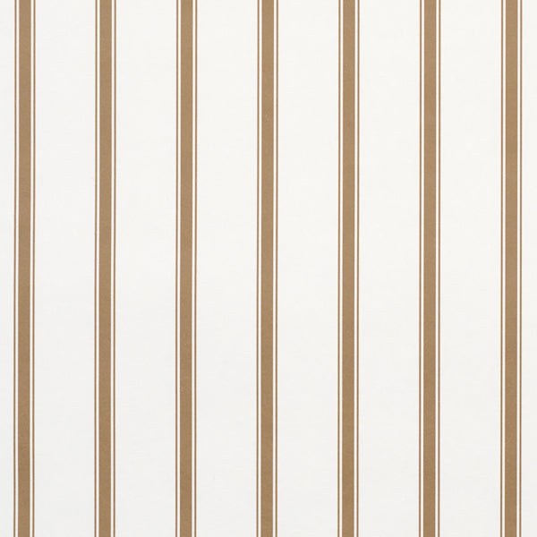 SCHUMACHER  STRIPED WALLCOVERINGS WESTERLY STRIPE   Burlap   - 5018161