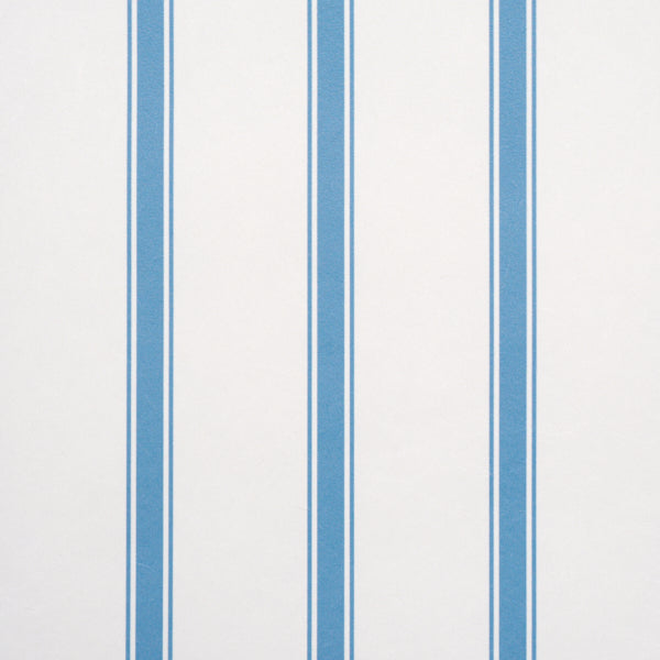 SCHUMACHER  STRIPED WALLCOVERINGS WESTERLY STRIPE   Blue   - 5018162
