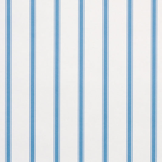 SCHUMACHER  STRIPED WALLCOVERINGS WESTERLY STRIPE   Blue   - 5018162