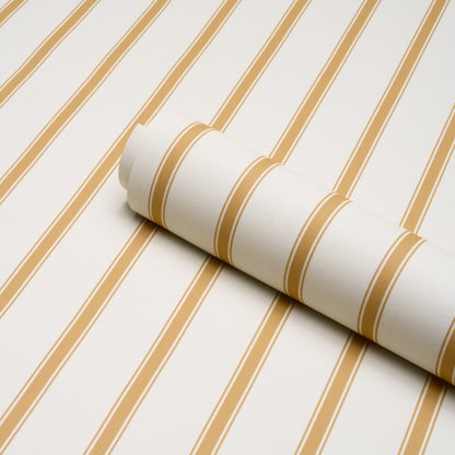 SCHUMACHER  STRIPED WALLCOVERINGS WESTERLY STRIPE   Marigold   - 5018164
