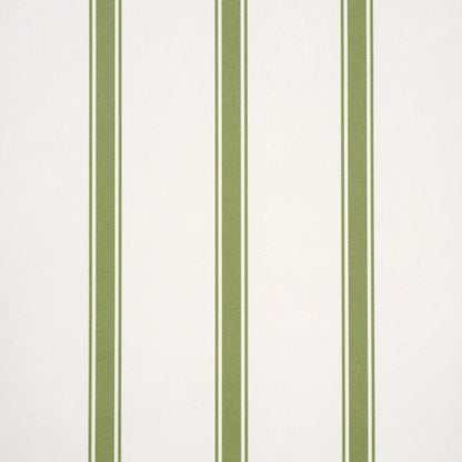 SCHUMACHER  STRIPED WALLCOVERINGS WESTERLY STRIPE   Moss   - 5018165