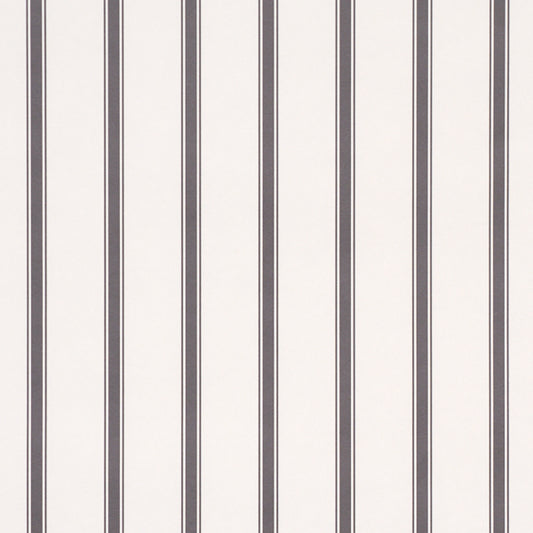SCHUMACHER  STRIPED WALLCOVERINGS WESTERLY STRIPE   Charcoal   - 5018166