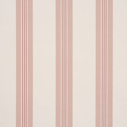 SCHUMACHER  STRIPED WALLCOVERINGS CHATHAM STRIPE   Rose   - 5018170