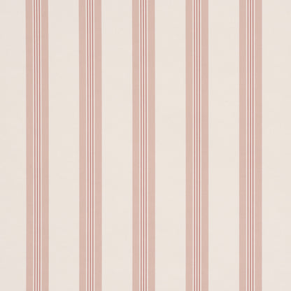 SCHUMACHER  STRIPED WALLCOVERINGS CHATHAM STRIPE   Rose   - 5018170