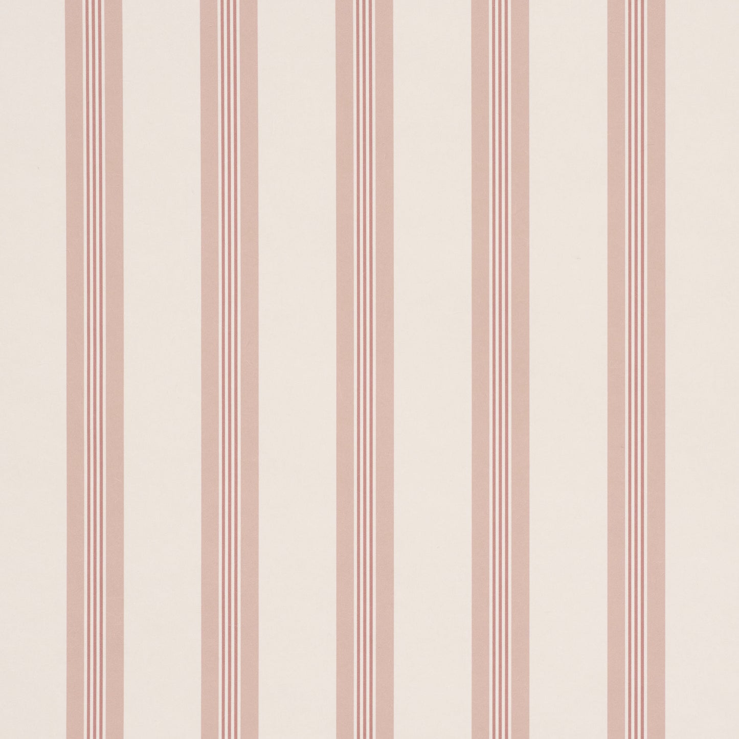 SCHUMACHER  STRIPED WALLCOVERINGS CHATHAM STRIPE   Rose   - 5018170