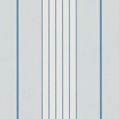 SCHUMACHER  STRIPED WALLCOVERINGS AUDREY STRIPE   Blues   - 5018181