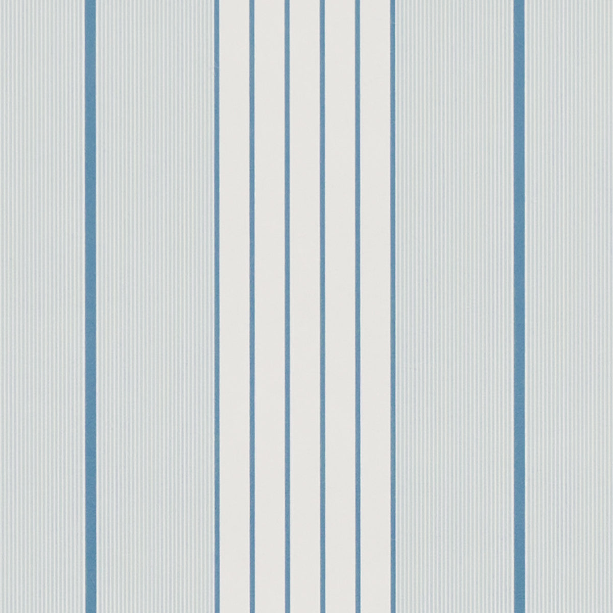 SCHUMACHER  STRIPED WALLCOVERINGS AUDREY STRIPE   Blues   - 5018181