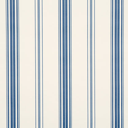 SCHUMACHER  STRIPED WALLCOVERINGS COCO STRIPE   Indigo   - 5018194