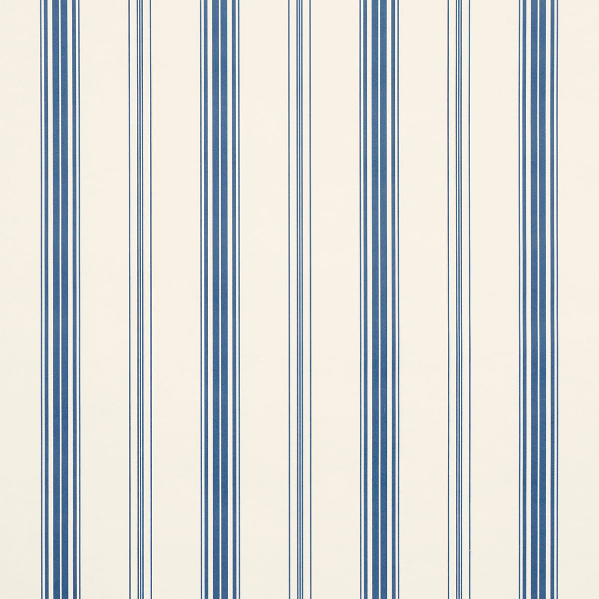 SCHUMACHER  STRIPED WALLCOVERINGS COCO STRIPE   Indigo   - 5018194