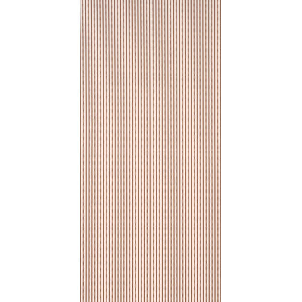 SCHUMACHER  STRIPED WALLCOVERINGS MATHIS TICKING STRIPE   Umber   - 5018205