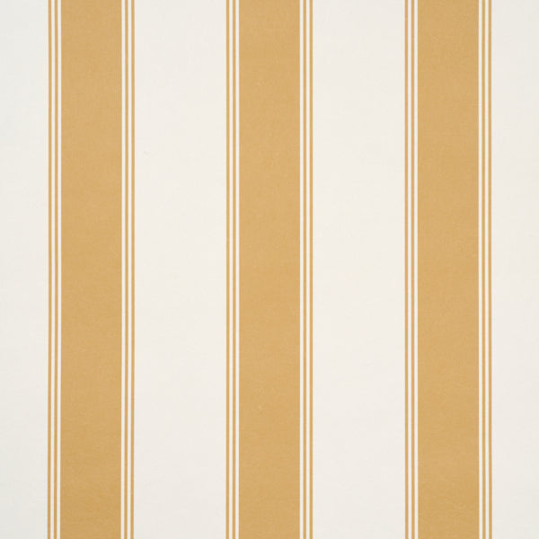 SCHUMACHER  STRIPED WALLCOVERINGS RAFE STRIPE   Marigold   - 5018212