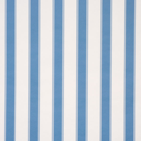 SCHUMACHER  STRIPED WALLCOVERINGS RAFE STRIPE   Azure   - 5018214