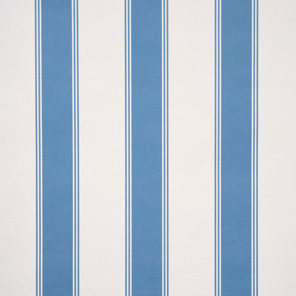 SCHUMACHER  STRIPED WALLCOVERINGS RAFE STRIPE   Azure   - 5018214