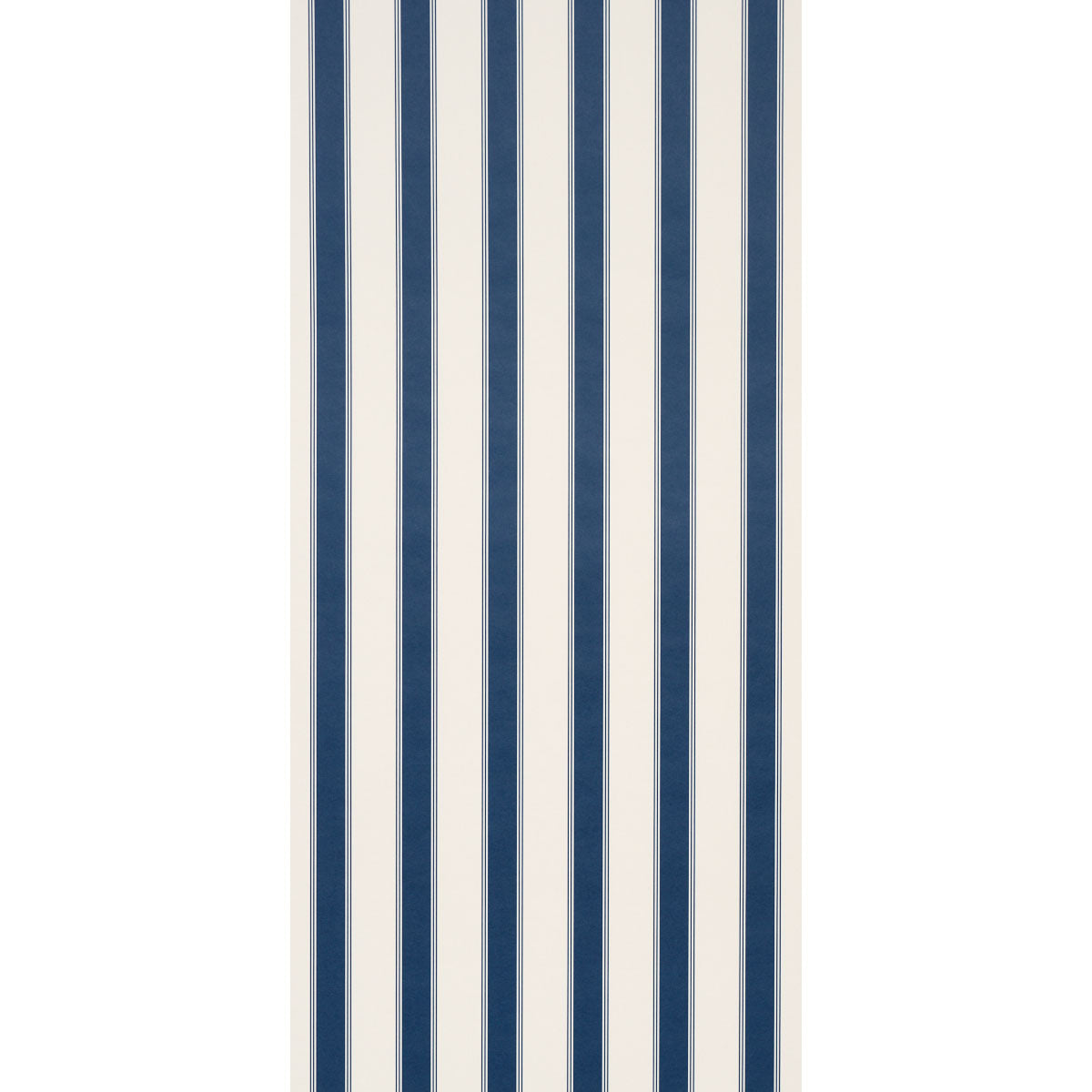 SCHUMACHER  STRIPED WALLCOVERINGS RAFE STRIPE   Indigo   - 5018215