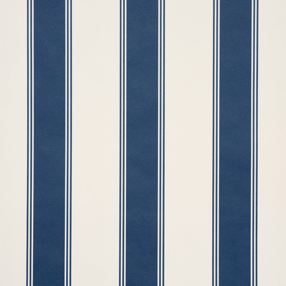 SCHUMACHER  STRIPED WALLCOVERINGS RAFE STRIPE   Indigo   - 5018215