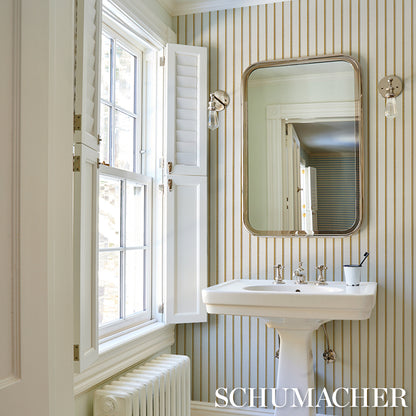 SCHUMACHER  STRIPED WALLCOVERINGS TYLA STRIPE   Dijon   - 5018231