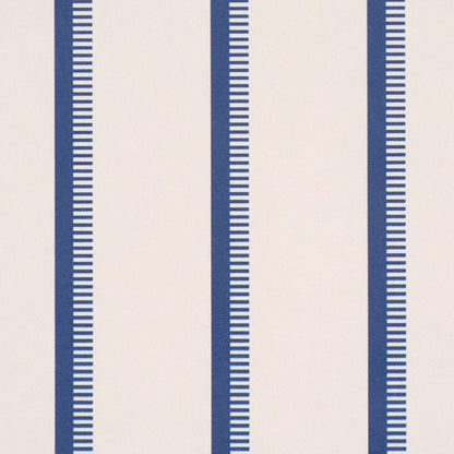 SCHUMACHER  STRIPED WALLCOVERINGS TYLA STRIPE   Indigo   - 5018234