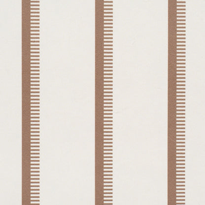 SCHUMACHER  STRIPED WALLCOVERINGS TYLA STRIPE   Umber   - 5018235