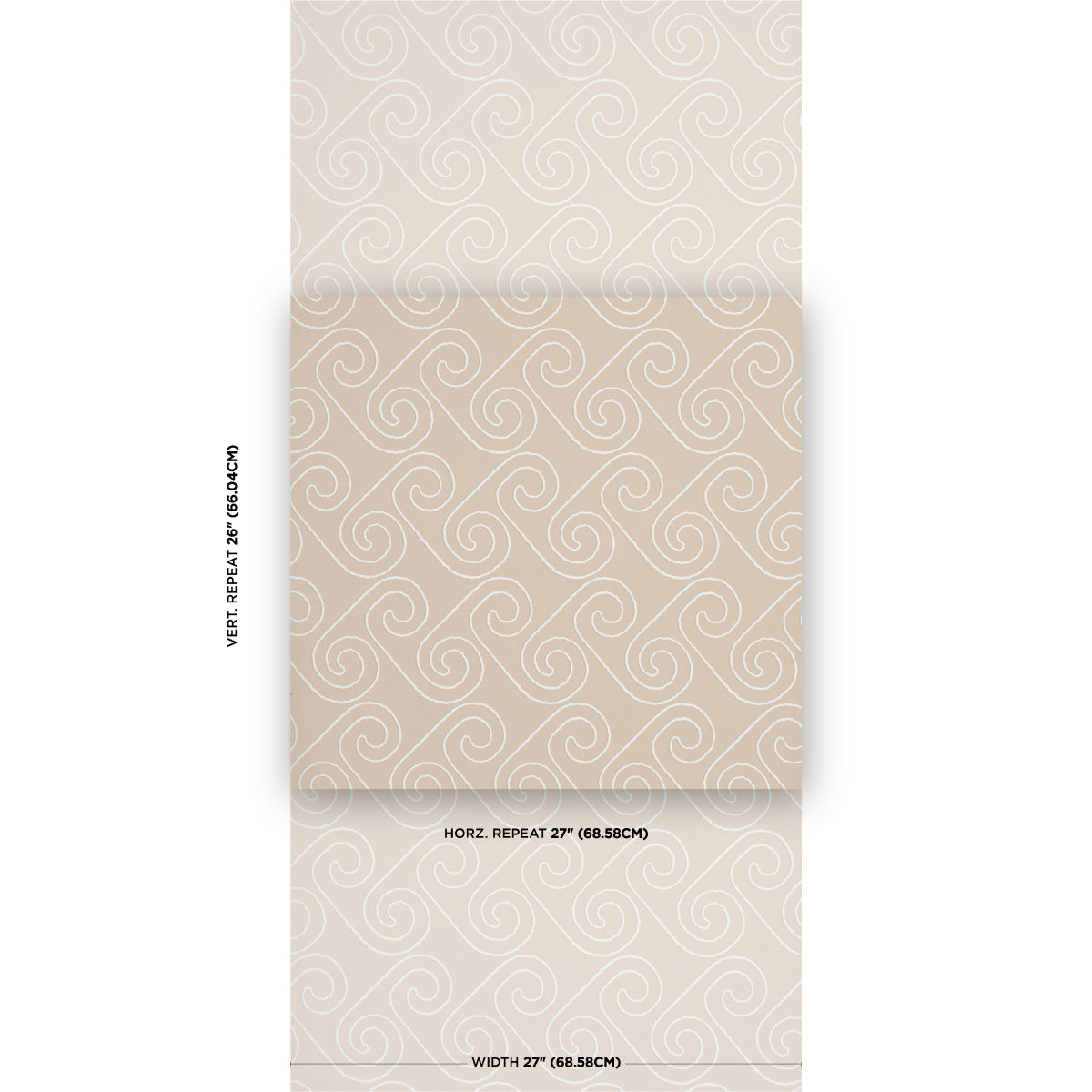SCHUMACHER  BACKDROP FORTUNA   Light Beige   - 5018360