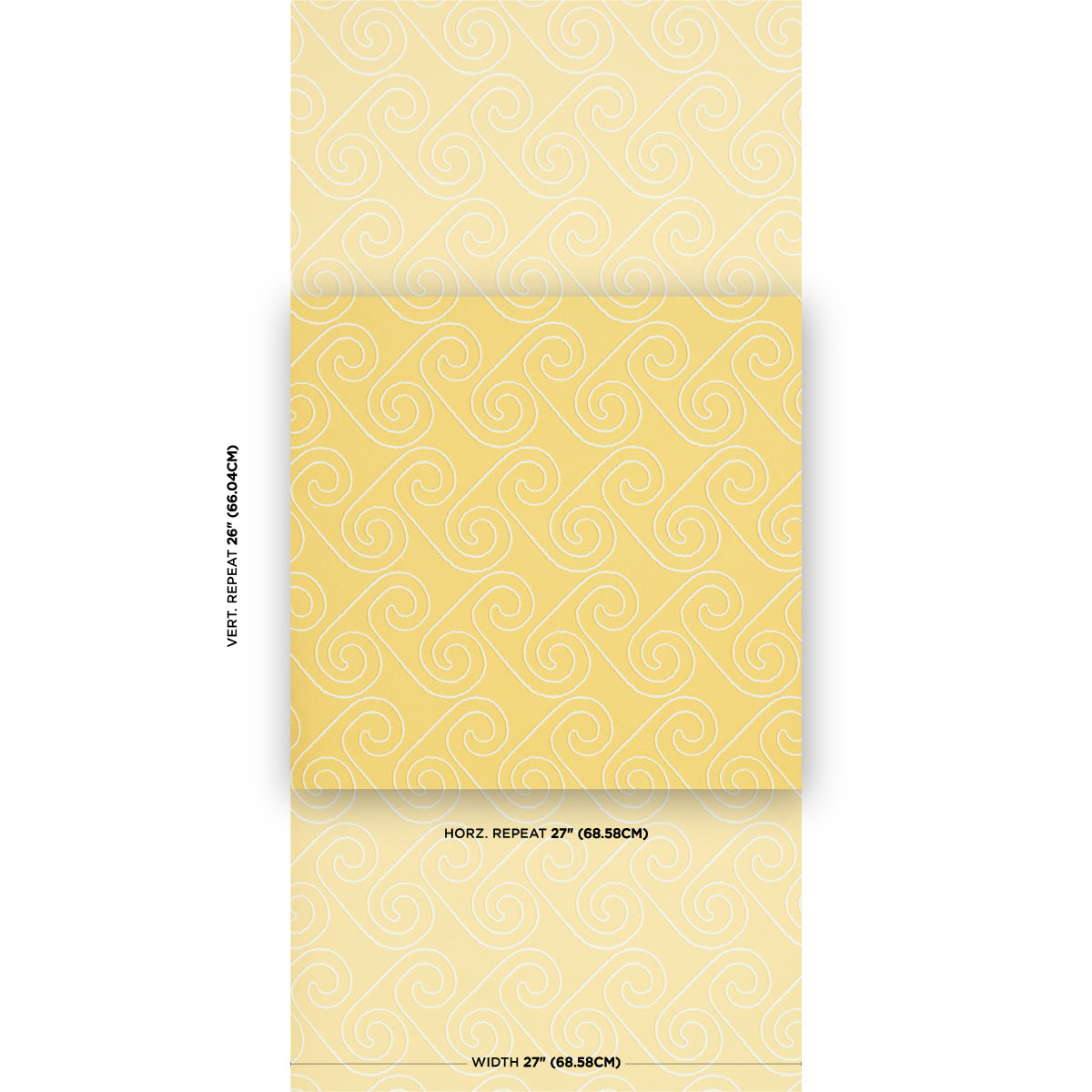 SCHUMACHER  BACKDROP FORTUNA   Light Yellow   - 5018361