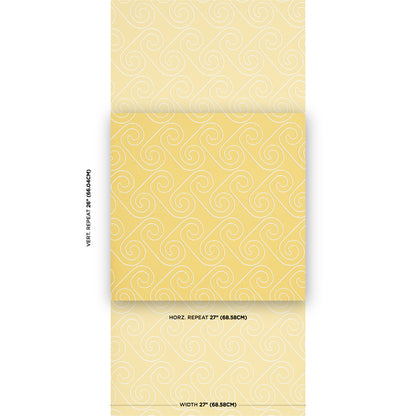 SCHUMACHER  BACKDROP FORTUNA   Light Yellow   - 5018361