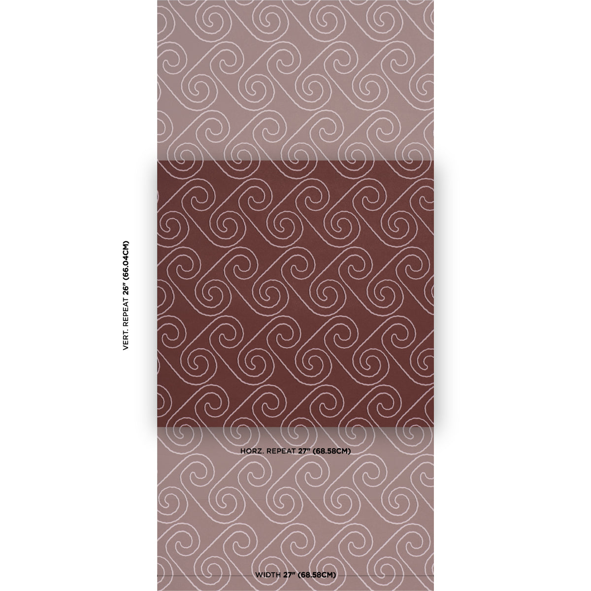 SCHUMACHER  BACKDROP FORTUNA   Plum   - 5018362