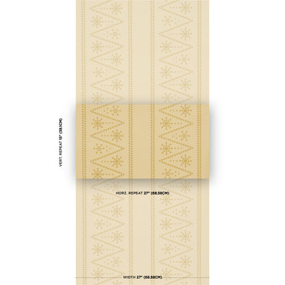 SCHUMACHER  BACKDROP THE PEARLIES   Soft Gold   - 5018371