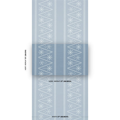 SCHUMACHER  BACKDROP THE PEARLIES   Soft Blue   - 5018372