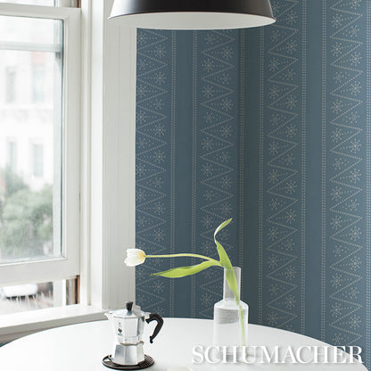 SCHUMACHER  BACKDROP THE PEARLIES   Soft Blue   - 5018372