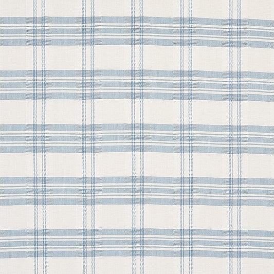 SCHUMACHER  A COUNTRY LIFE CHECK RUSTIQUE WOVEN WOVEN SKY   - 50205
