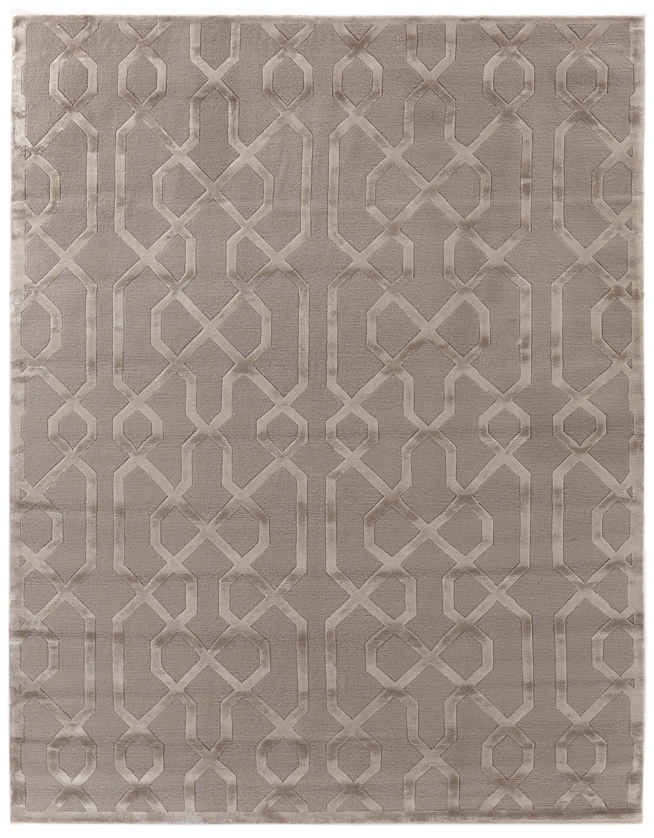 EXQUISITE RUGS OUTLET Metro Velvet Indoor Hand Knotted - 5058-5'X7 ...