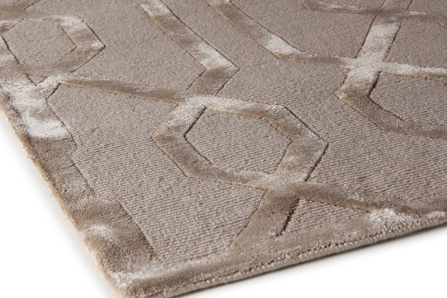 EXQUISITE RUGS OUTLET  Metro Velvet Indoor Hand Knotted    - 5058-5'X7'