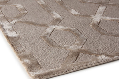 EXQUISITE RUGS OUTLET  Metro Velvet Indoor Hand Knotted    - 5058-5'X7'