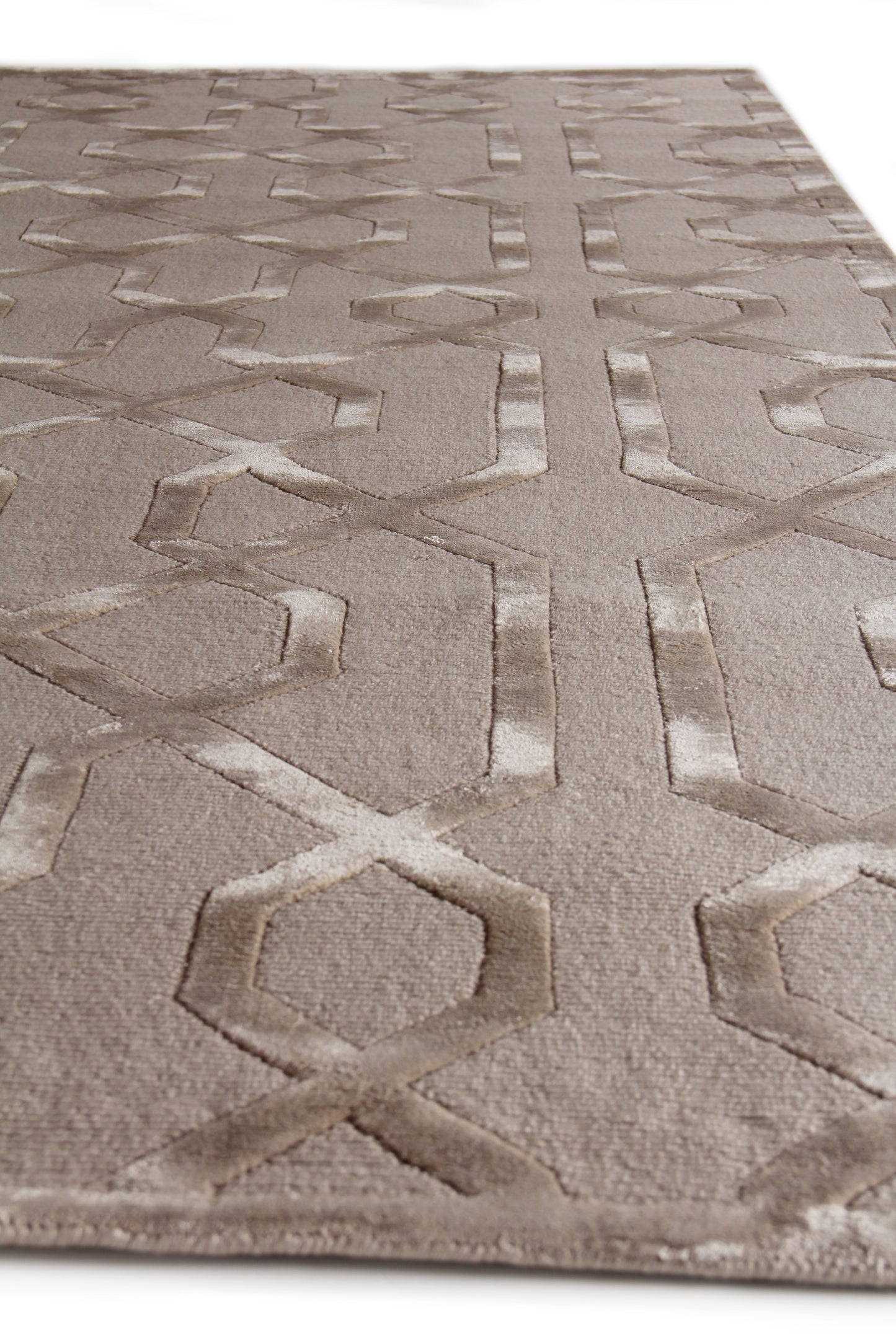 EXQUISITE RUGS OUTLET  Metro Velvet Indoor Hand Knotted    - 5058-5'X7'