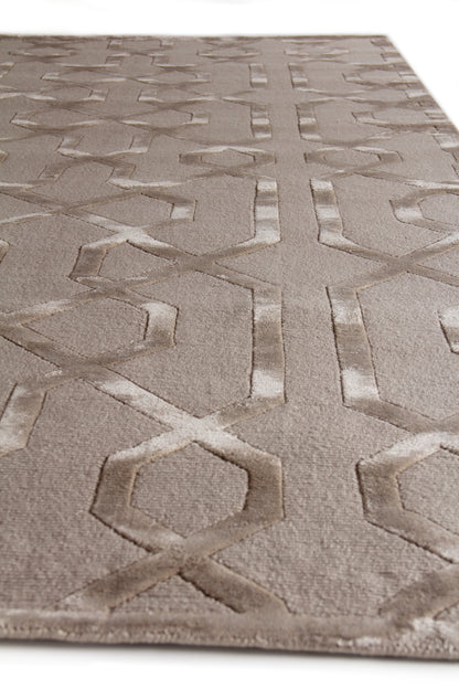 EXQUISITE RUGS OUTLET  Metro Velvet Indoor Hand Knotted    - 5058-5'X7'