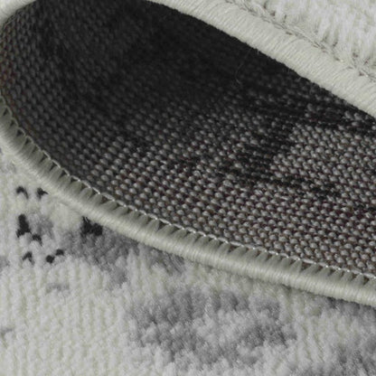 5' X 8' Black Oriental Area Rug