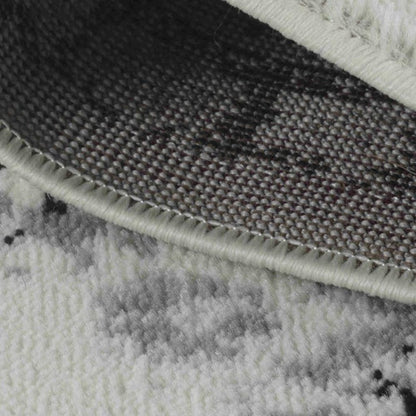 7' X 10' Black Oriental Area Rug